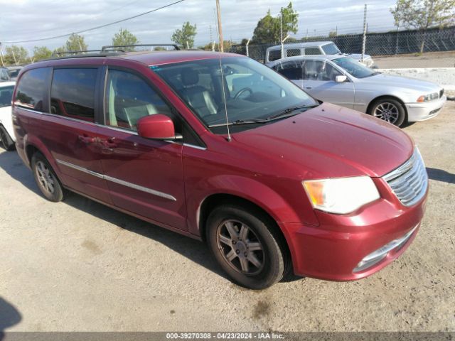 Auction sale of the 2012 Chrysler Town & Country Touring, vin: 2C4RC1BG3CR351087, lot number: 39270308