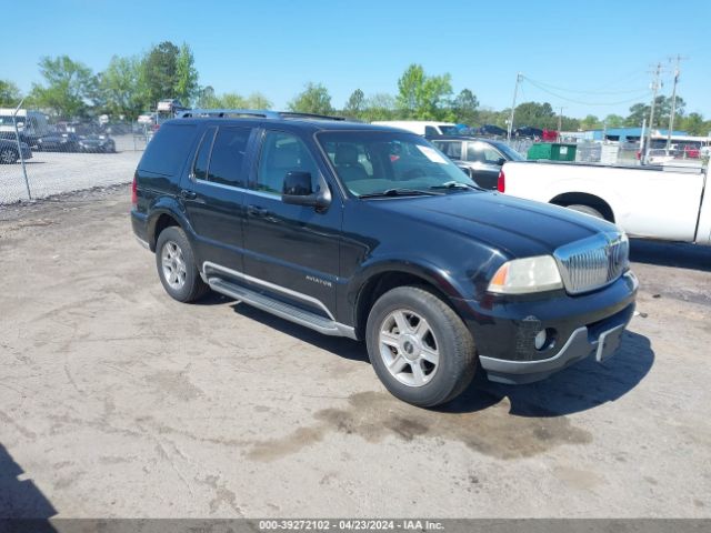Auction sale of the 2005 Lincoln Aviator, vin: 5LMEU68H15ZJ07741, lot number: 39272102