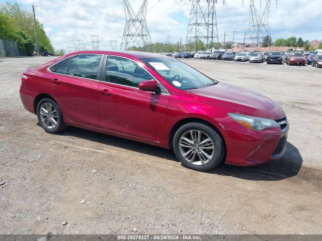 Auction sale of the 2015 Toyota Camry Se, vin: 4T1BF1FK0FU975942, lot number: 39274327