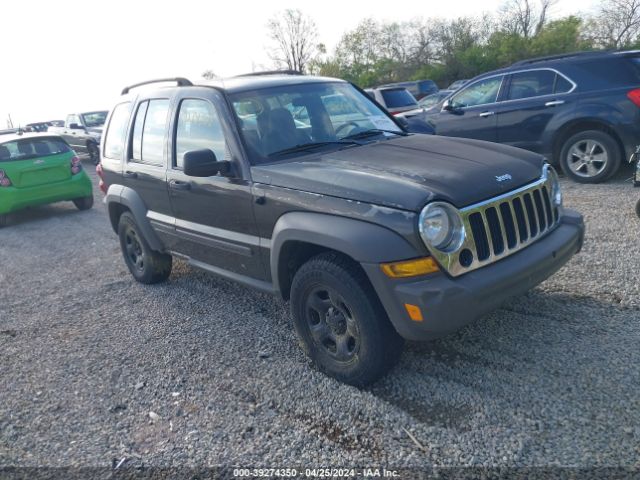 Auction sale of the 2006 Jeep Liberty Sport, vin: 1J8GL48K66W247816, lot number: 39274350