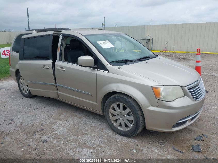 Lot #2493160469 2014 CHRYSLER TOWN & COUNTRY TOURING salvage car