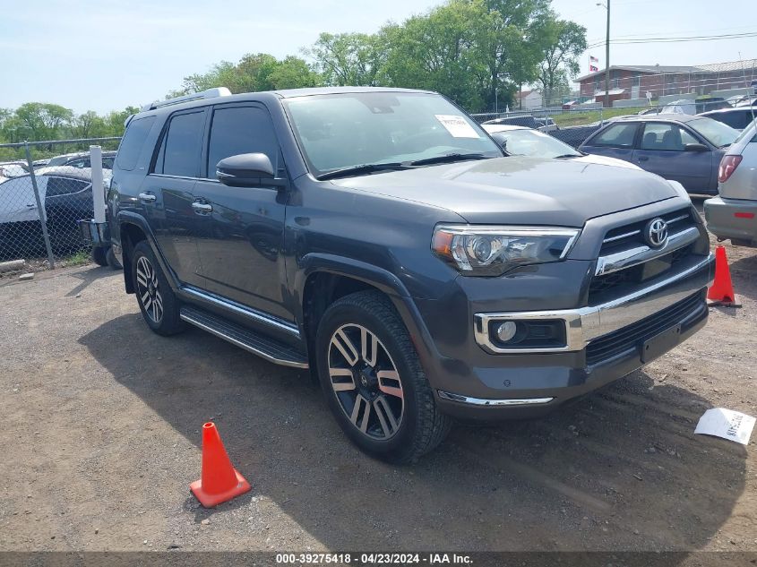 Lot #2520808990 2020 TOYOTA 4RUNNER LIMITED salvage car