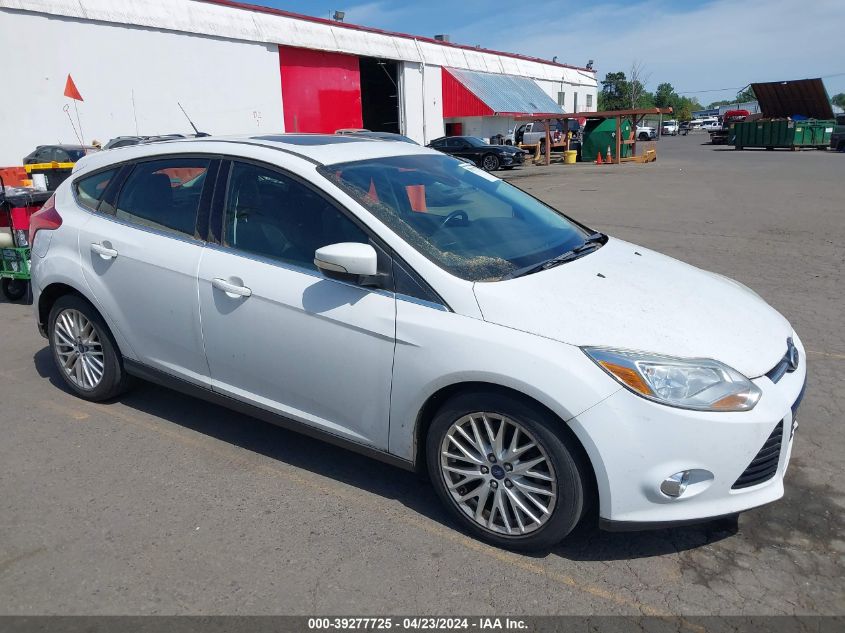 Lot #2504642715 2012 FORD FOCUS SEL salvage car