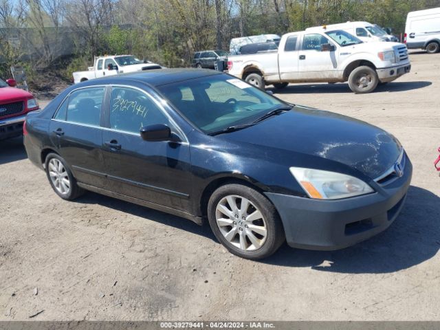 Auction sale of the 2007 Honda Accord 3.0 Ex, vin: 1HGCM66527A021008, lot number: 39279441