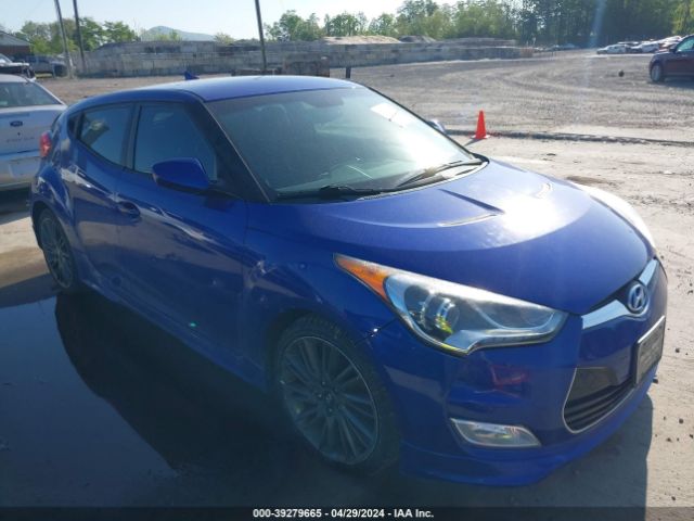 Auction sale of the 2013 Hyundai Veloster Mix, vin: KMHTC6AD4DU155640, lot number: 39279665