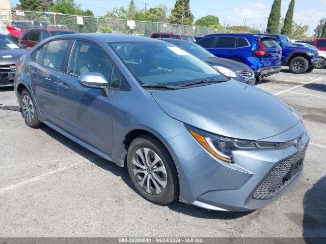 Auction sale of the 2022 Toyota Corolla Hybrid Le, vin: JTDEAMDEXN3011495, lot number: 39280040
