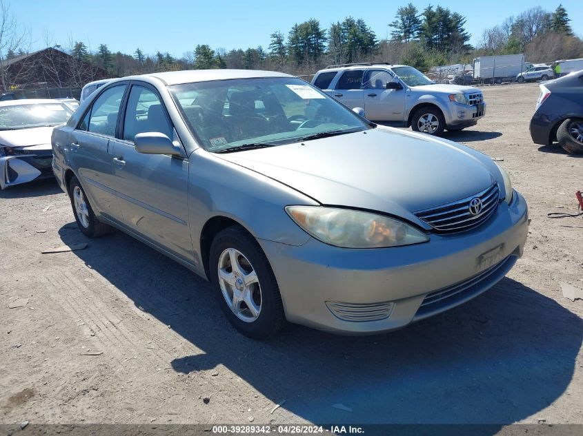 Lot #2504645298 2005 TOYOTA CAMRY LE salvage car