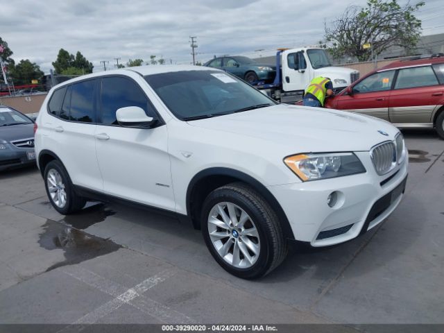 Auction sale of the 2013 Bmw X3 Xdrive28i, vin: 5UXWX9C53D0A29744, lot number: 39290020