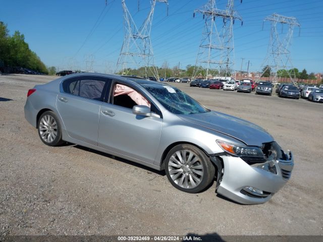 Auction sale of the 2014 Acura Rlx, vin: JH4KC1F54EC001942, lot number: 39292469
