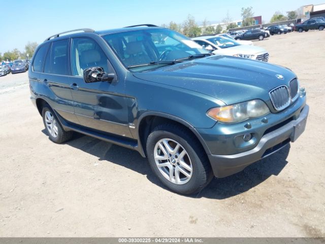Auction sale of the 2005 Bmw X5 3.0i, vin: 5UXFA13565LY01508, lot number: 39300225