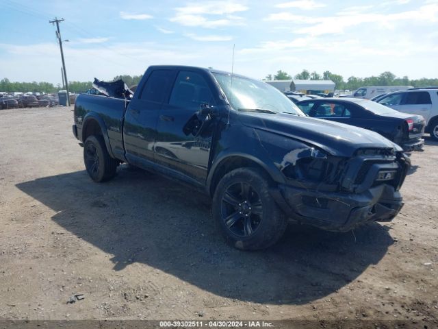 Auction sale of the 2022 Ram 1500 Classic Warlock Quad Cab 4x4 6'4 Box, vin: 1C6RR7GG7NS242618, lot number: 39302511