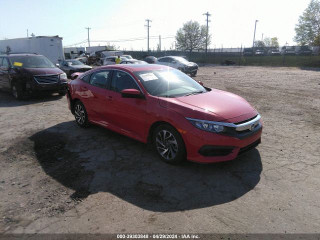 Auction sale of the 2018 Honda Civic Ex, vin: 2HGFC2F74JH510318, lot number: 39303848