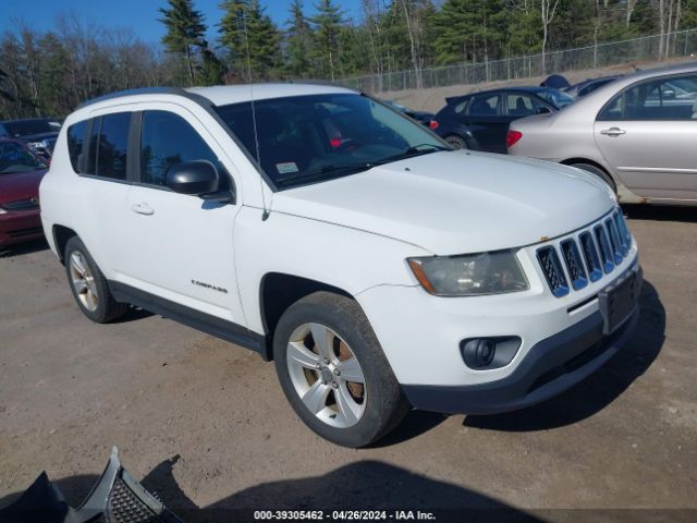 Auction sale of the 2014 Jeep Compass Sport, vin: 1C4NJDBB3ED538393, lot number: 39305462