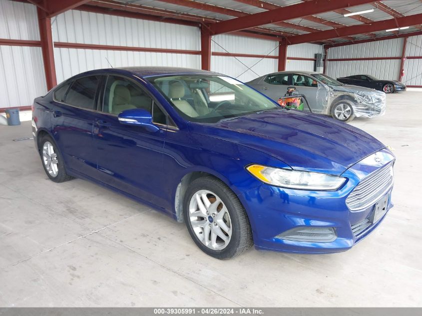 Lot #2509252045 2016 FORD FUSION SE salvage car