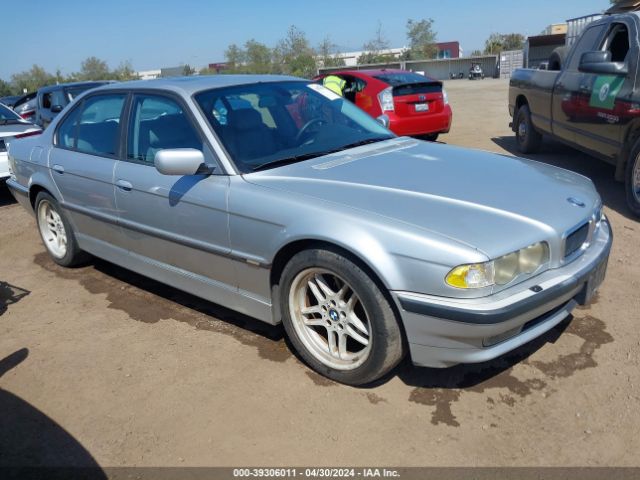 Auction sale of the 2001 Bmw 740ia, vin: WBAGG83441DN88497, lot number: 39306011