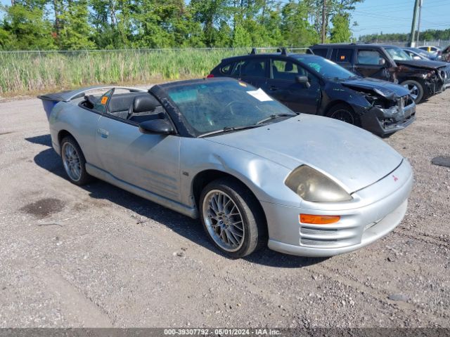 Auction sale of the 2001 Mitsubishi Eclipse Spyder Gt, vin: 4A3AE55H11E001063, lot number: 39307792