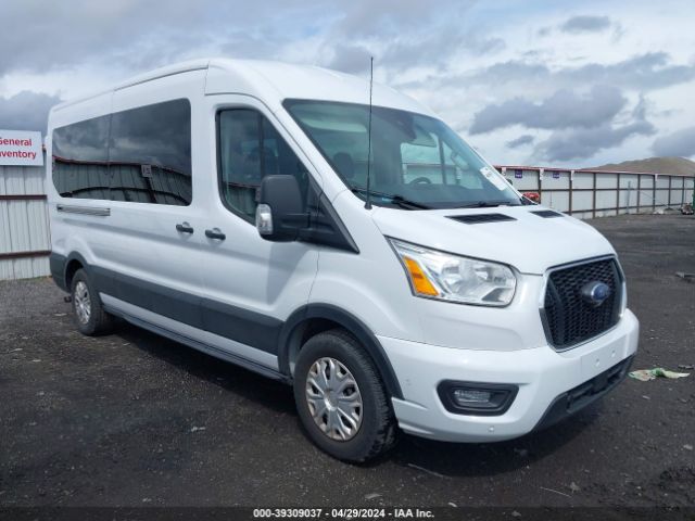 Auction sale of the 2021 Ford Transit-350 Passenger Van Xlt, vin: 1FBAX2C8XMKA50030, lot number: 39309037