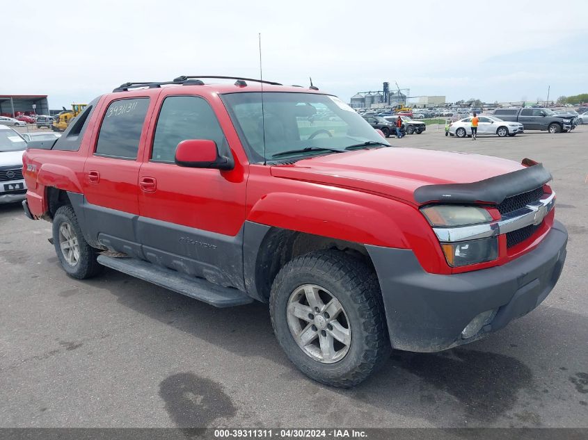 Lot #2506946885 2004 CHEVROLET AVALANCHE 1500 salvage car