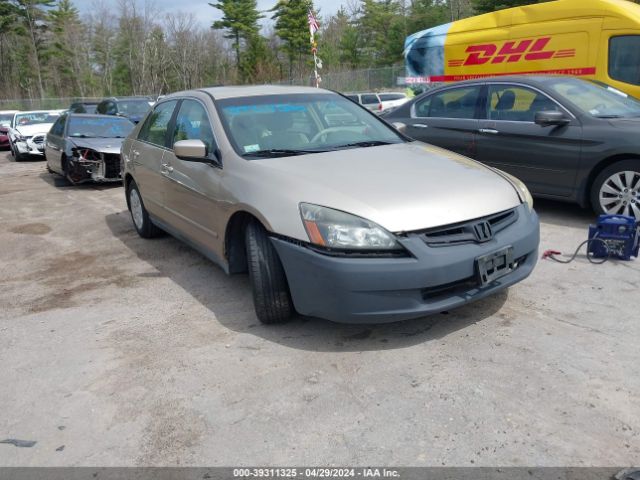 Auction sale of the 2004 Honda Accord 2.4 Lx, vin: 1HGCM56374A133940, lot number: 39311325