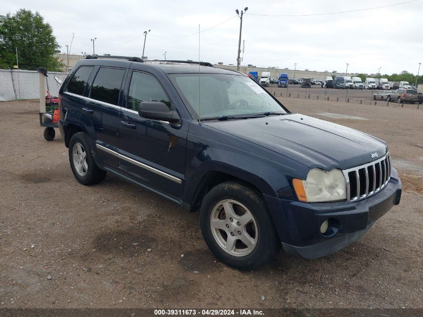 Lot #2509247075 2006 JEEP GRAND CHEROKEE LIMITED salvage car