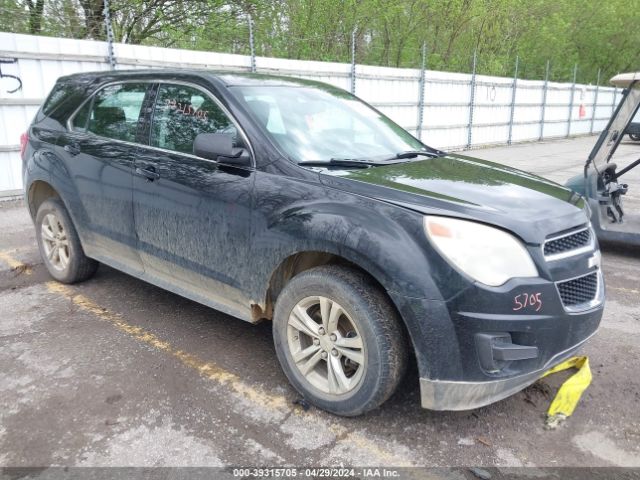 Auction sale of the 2010 Chevrolet Equinox Ls, vin: 2CNALBEW8A6241135, lot number: 39315705