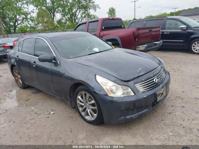 Auction sale of the 2008 Infiniti G35x, vin: JNKBV61F78M270233, lot number: 39315872
