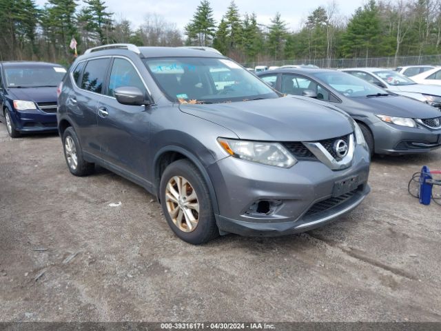 Auction sale of the 2015 Nissan Rogue Sv, vin: 5N1AT2MV6FC872778, lot number: 39316171