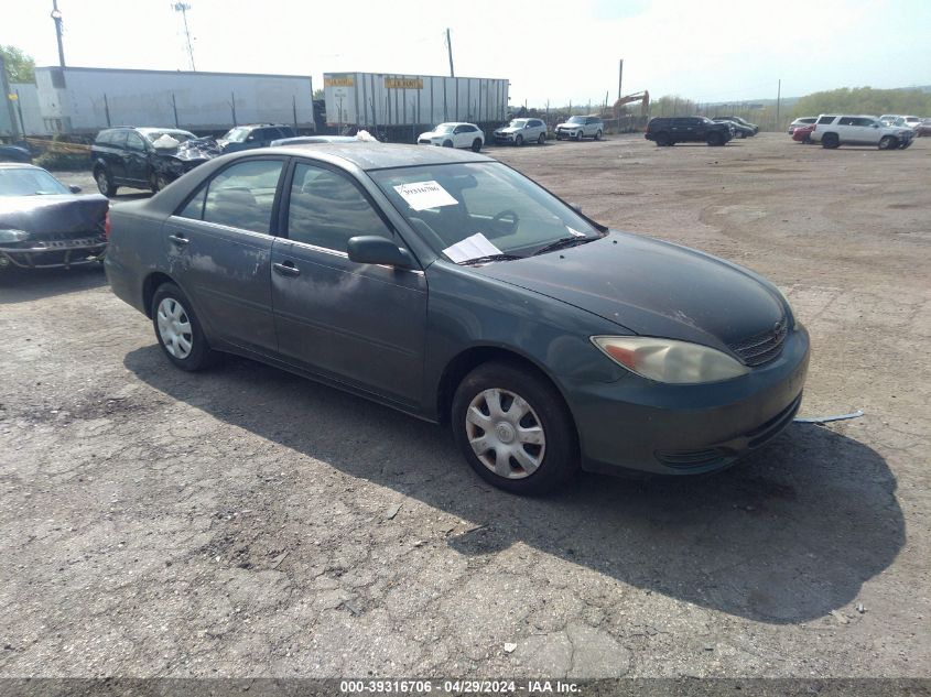 Lot #2504645196 2003 TOYOTA CAMRY LE salvage car