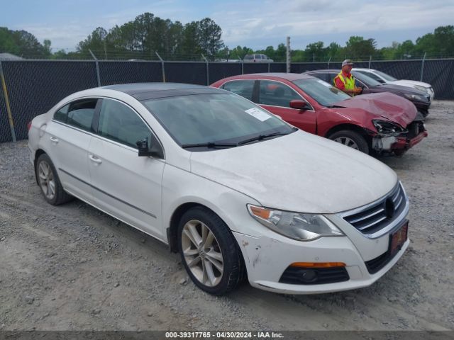 Auction sale of the 2010 Volkswagen Cc Luxury, vin: WVWHL7AN5AE516775, lot number: 39317765