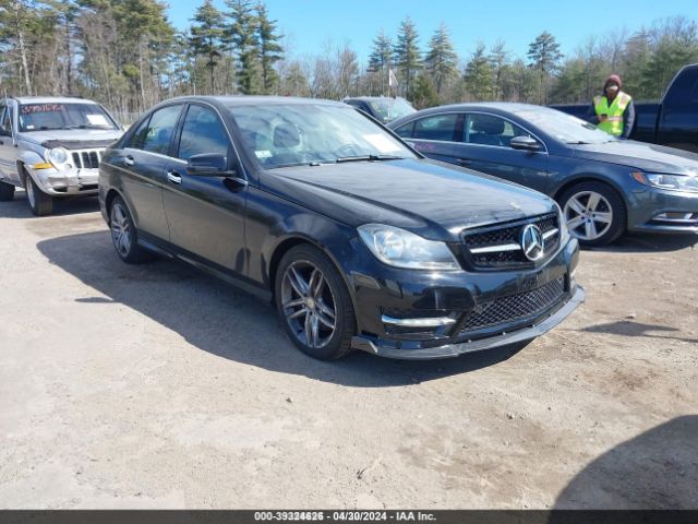 Auction sale of the 2014 Mercedes-benz C 300 Luxury 4matic/sport 4matic, vin: WDDGF8AB0ER305454, lot number: 39324626