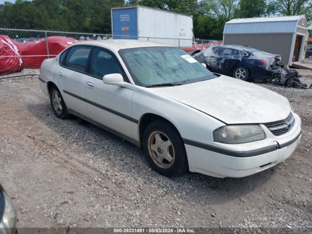 Продажа на аукционе авто 2004 Chevrolet Impala, vin: 2G1WF52E049467292, номер лота: 39331491