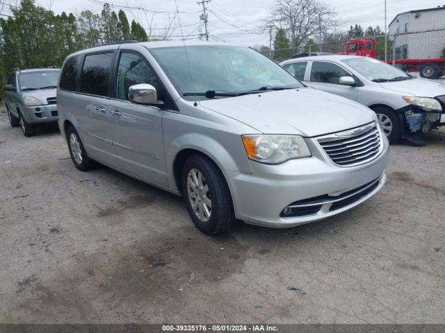 Auction sale of the 2012 Chrysler Town & Country Touring-l, vin: 2C4RC1CG4CR314113, lot number: 39335176