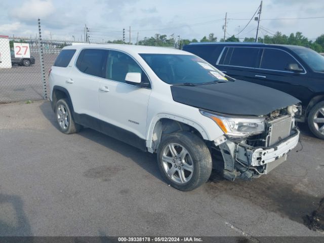 Auction sale of the 2019 Gmc Acadia Sle-1, vin: 1GKKNKLAXKZ229301, lot number: 39338178