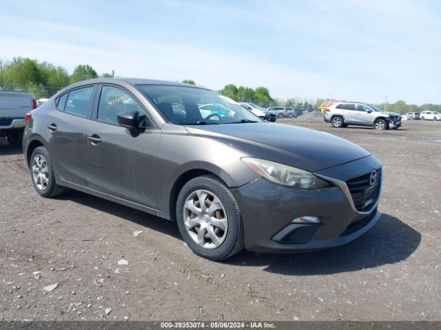 Auction sale of the 2014 Mazda Mazda3 I Sv, vin: JM1BM1T76E1148151, lot number: 39353074