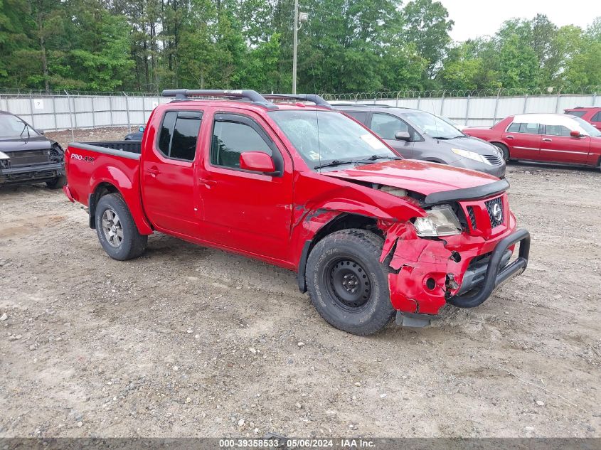 Lot #2520803568 2011 NISSAN FRONTIER PRO-4X salvage car