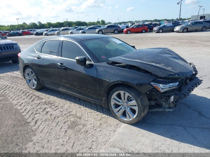 Lot #2518511849 2021 ACURA TLX TECHNOLOGY PACKAGE salvage car