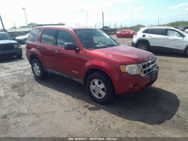 Auction sale of the 2008 Ford Escape Xls, vin: 1FMCU02ZX8KA39669, lot number: 39363417