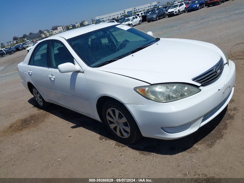 Lot #2524269888 2005 TOYOTA CAMRY LE salvage car