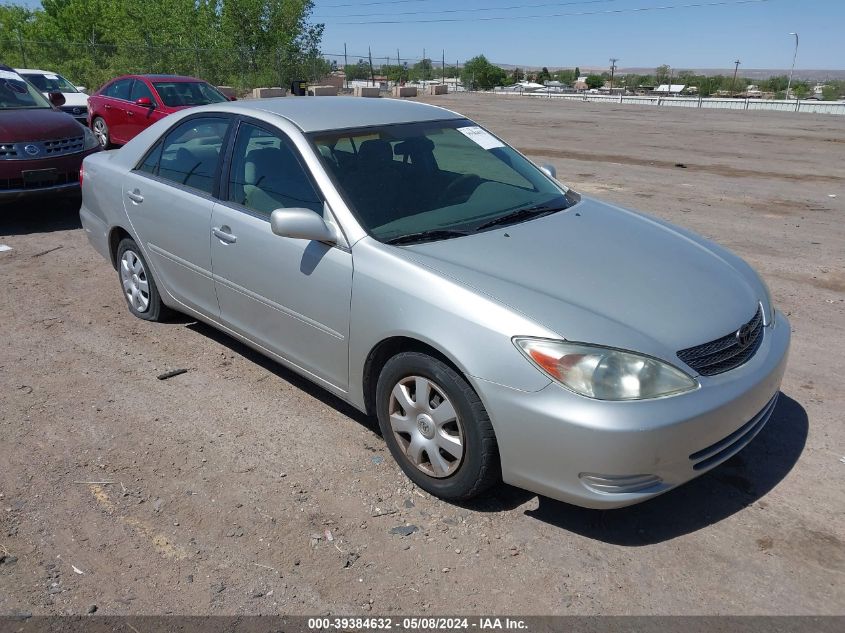 Lot #2524269376 2003 TOYOTA CAMRY LE salvage car