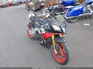 2019 APRILIA TUONO V4 1100 FACTORY — VIN ZD4KGUA19KS000108 — Front & Left Side damage — salvage auction photo — TrueBid